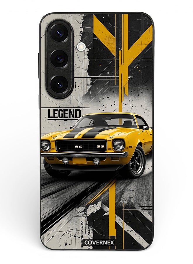 Covernex Samsung Galaxy S24 Protective Case Cover Printed Featuring Legend Classic Muscle Car - Image 2